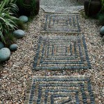 мозаичные плиты для садовой дорожки