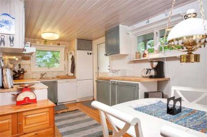интерьер загородного дома в Швеции дизайн кухни