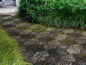 садовые дорожки с мозаикой в восточном стиле