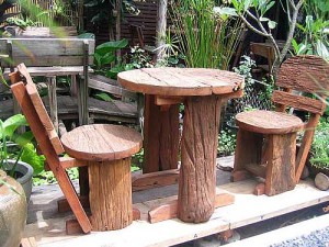купить деревянную садоаую мебель