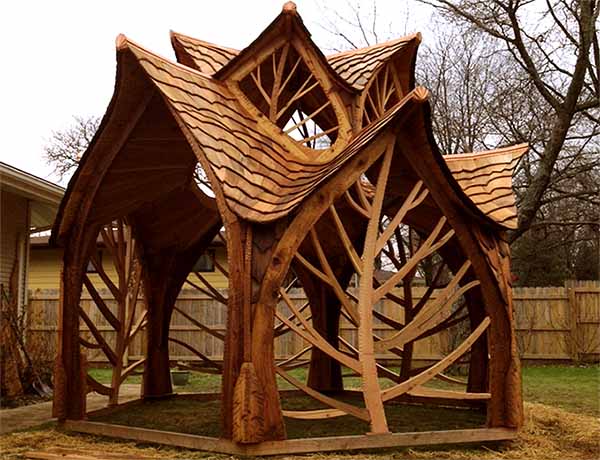 Беседки из дерева: строительство деревянных беседок под ключ в Москве |Kota House