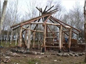 как построить дачный домик из дерева недорого