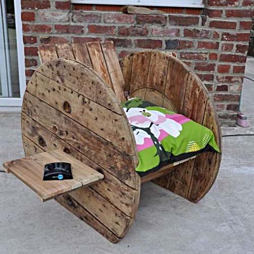 мебель для дачи из деревянных поддонов