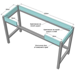 складной стол пошаговая инструкция